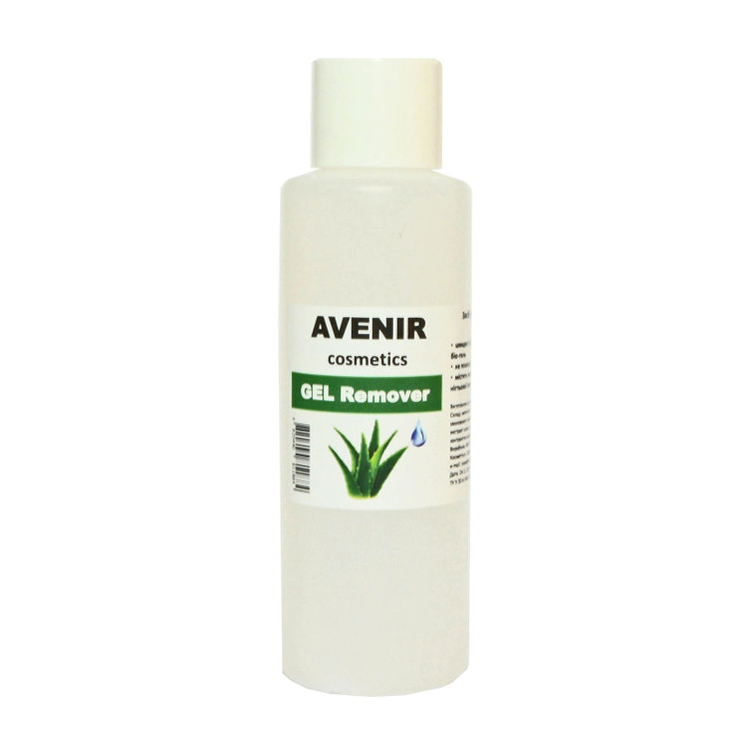 Засіб для зняття гель-лаку Avenir Cosmetics Алое, 100 мл